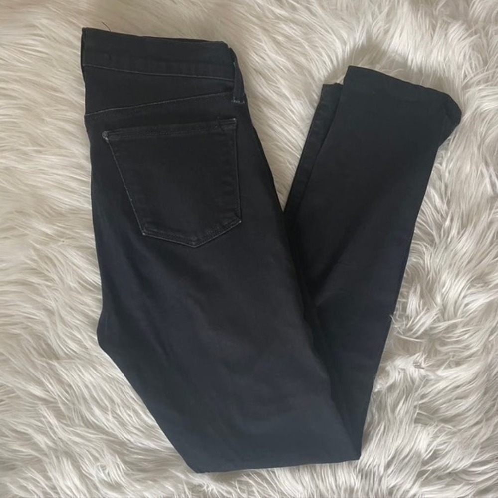 J Brand Skinny Jeans Size 26 Black Stretch